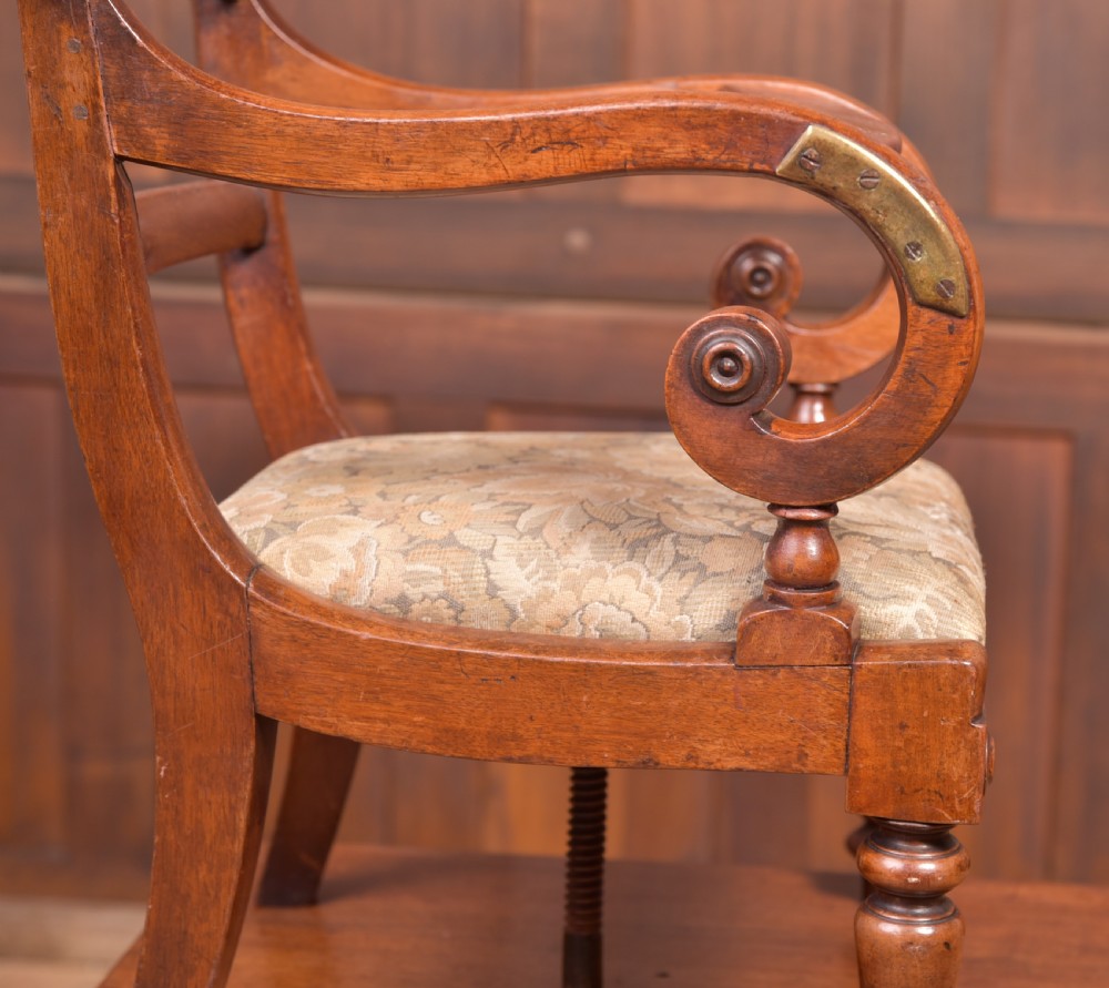 Victorian Mahogany High Chair View X