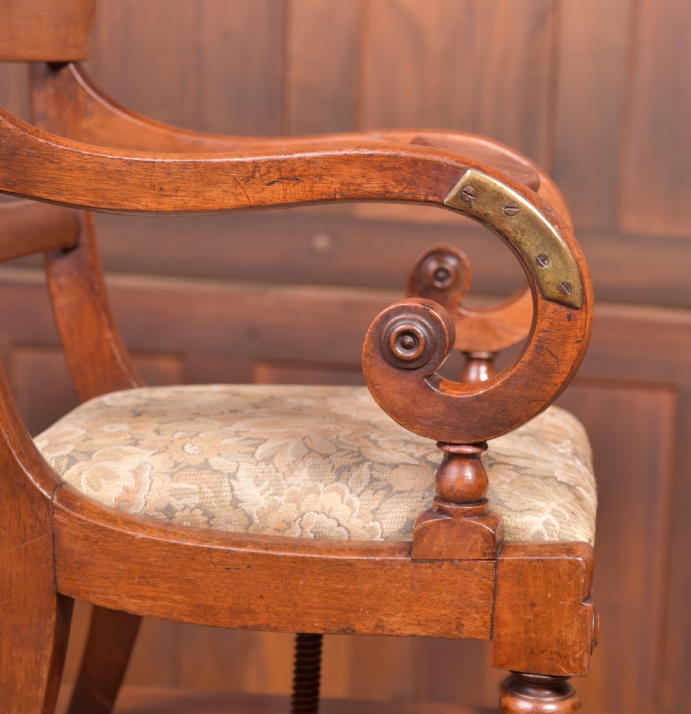 Victorian Mahogany High Chair View XI