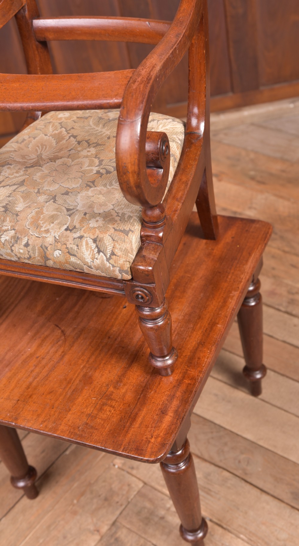 Victorian Mahogany High Chair View XII
