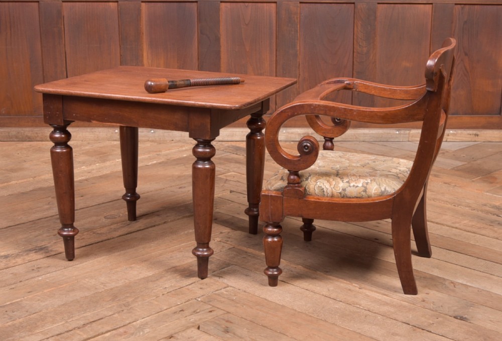 Victorian Mahogany High Chair View XVIII