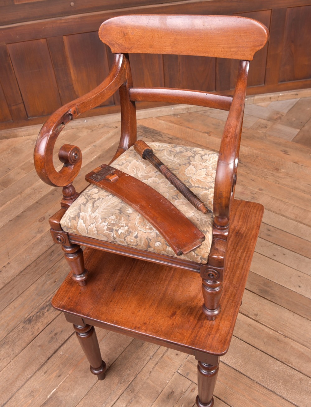 Victorian Mahogany High Chair View XIX