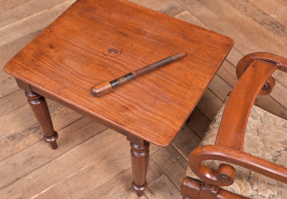 Victorian Mahogany High Chair View XX