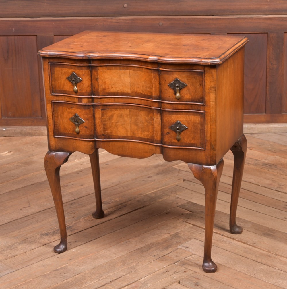 Edwardian Serpentine chest by Bickers of Dewsbury