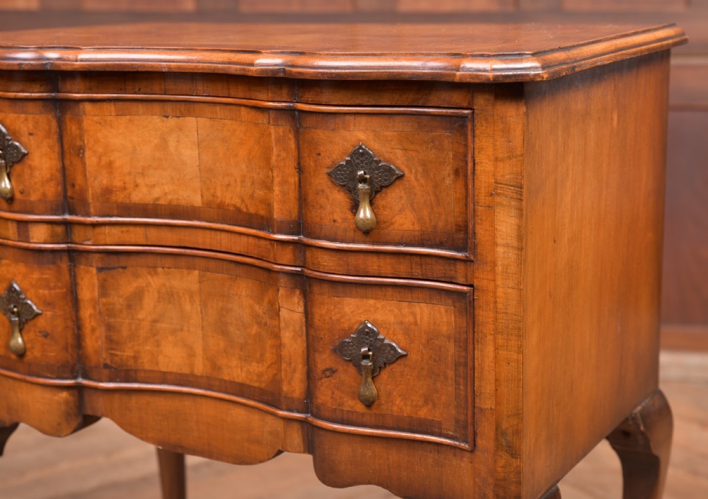 Edwardian Serpentine chest by Bickers of Dewsbury View III