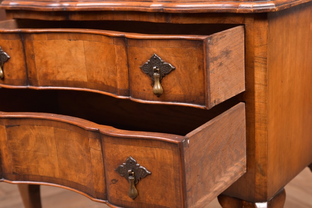 Edwardian Serpentine chest by Bickers of Dewsbury View IX