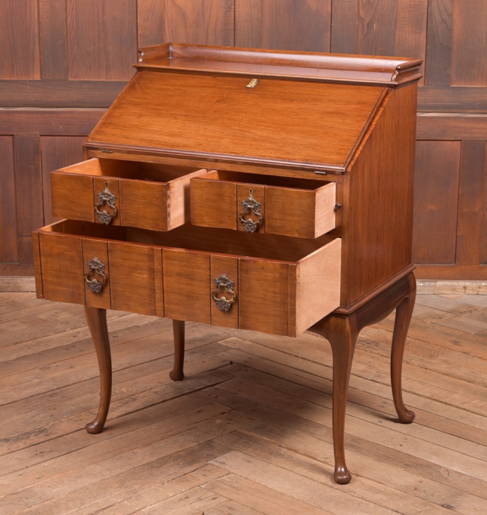 Edwardian Mahogany Ladies Writing Bureau View VII
