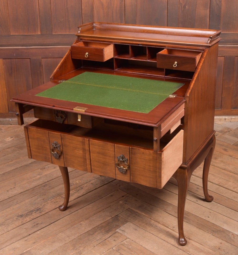 Edwardian Mahogany Ladies Writing Bureau View XIX