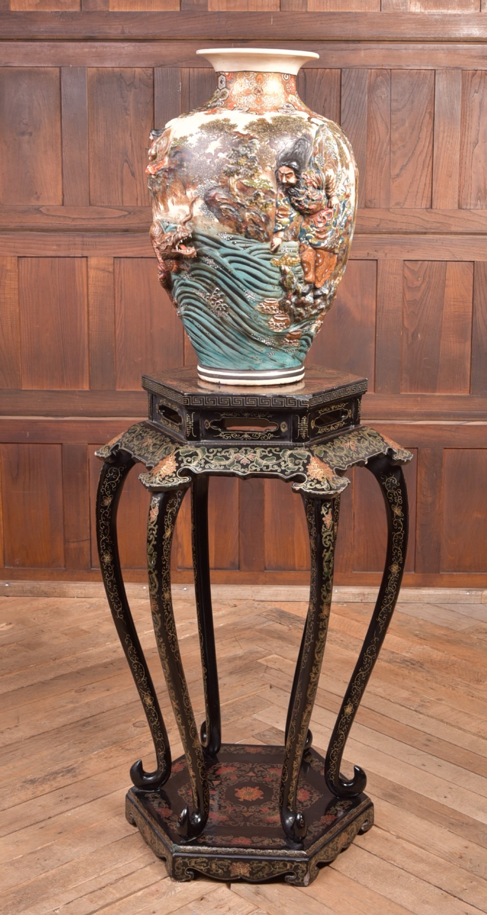 Japanese Satsuma Vase View II