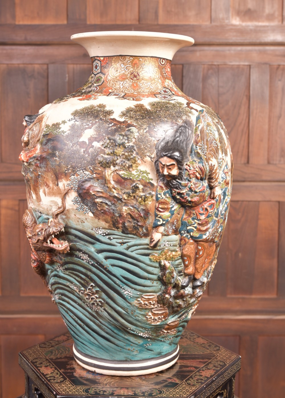 Japanese Satsuma Vase View III