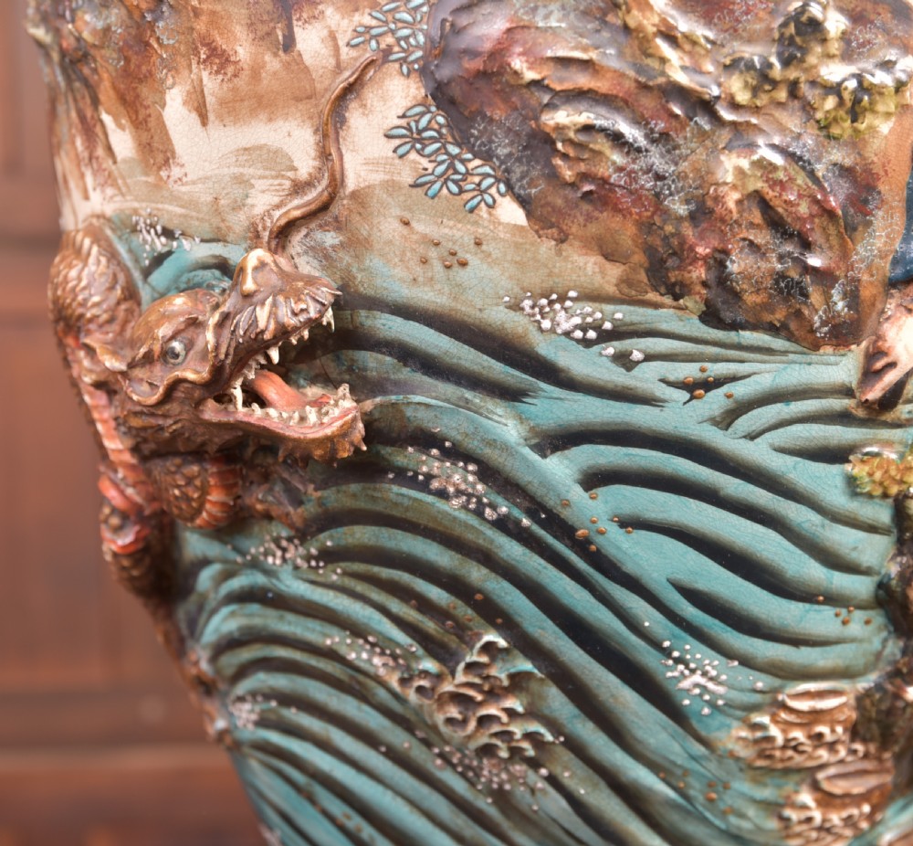 Japanese Satsuma Vase View V