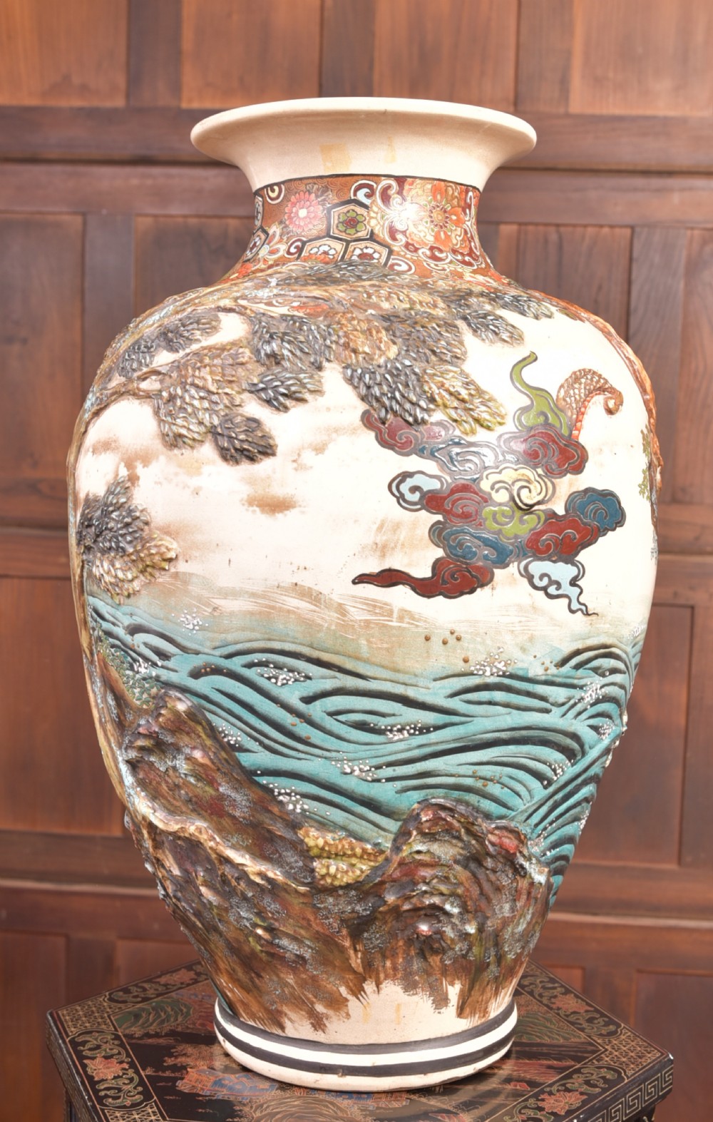 Japanese Satsuma Vase View IX