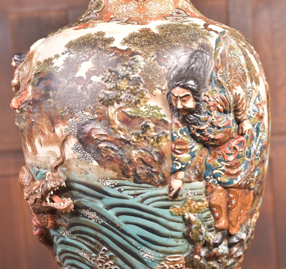 Japanese Satsuma Vase View XI