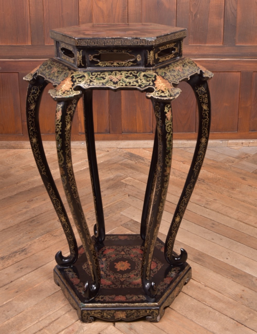 Edwardian Japanese Lacquered stand View III