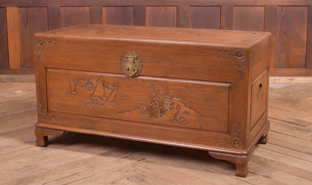 Chinese Camphor Wood Storage Box