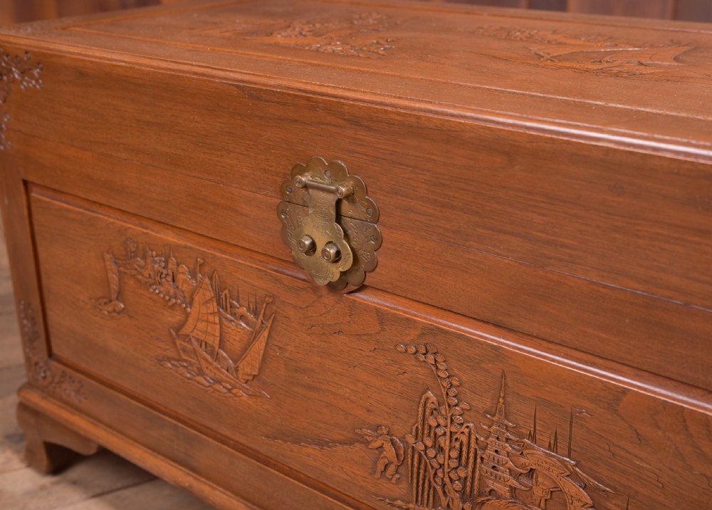 Chinese Camphor Wood Storage Box View II