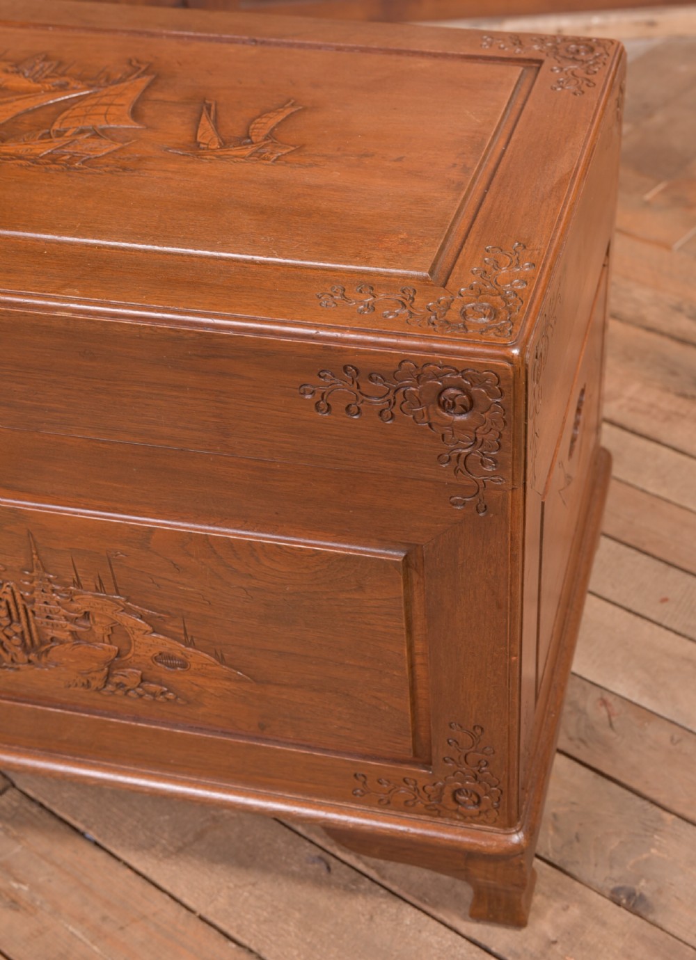 Chinese Camphor Wood Storage Box View III