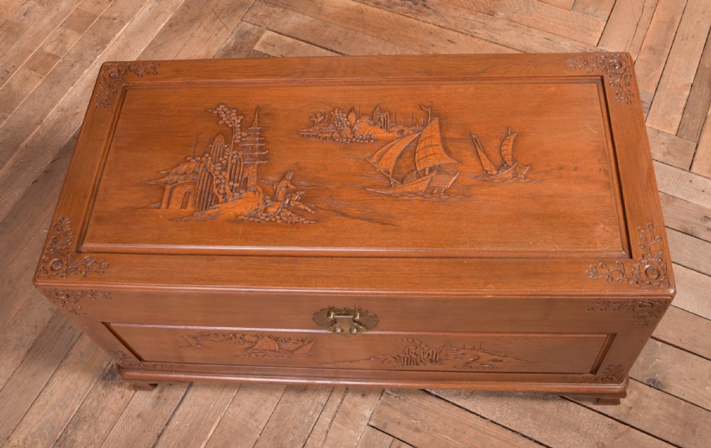 Chinese Camphor Wood Storage Box View IV