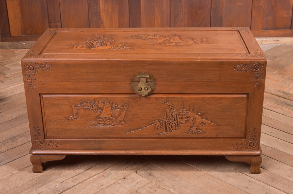Chinese Camphor Wood Storage Box View XI