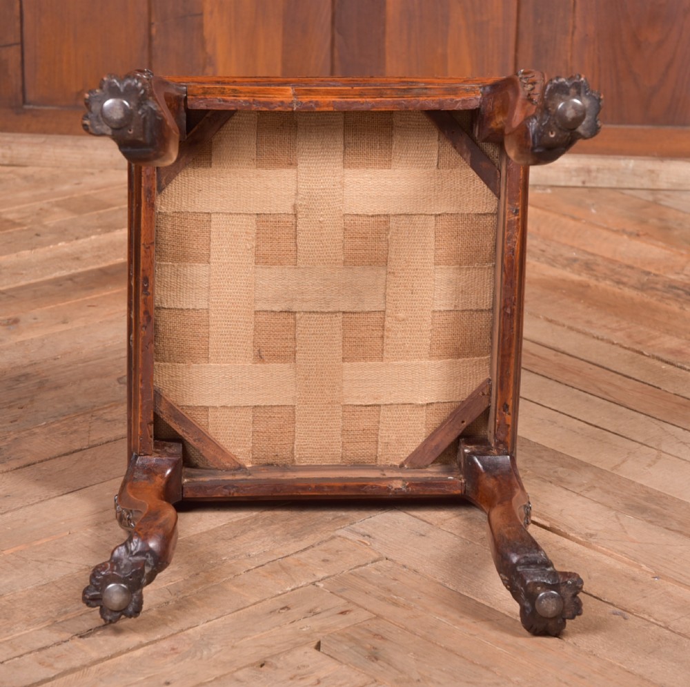 Victorian Walnut Foot Stool View VI