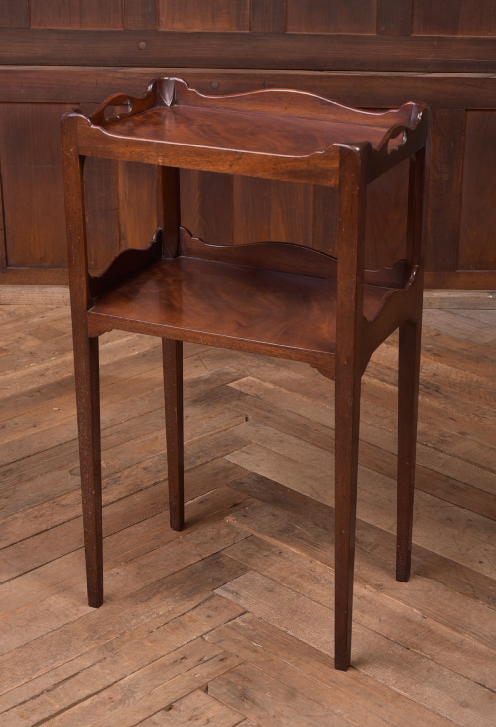 Georgian Mahogany Bedside Table
