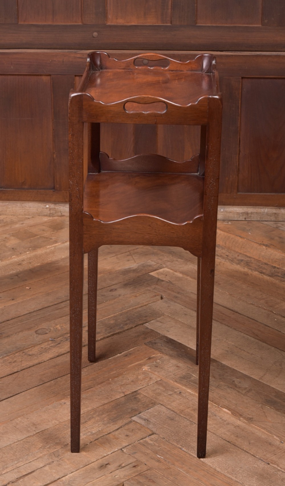 Georgian Mahogany Bedside Table View III