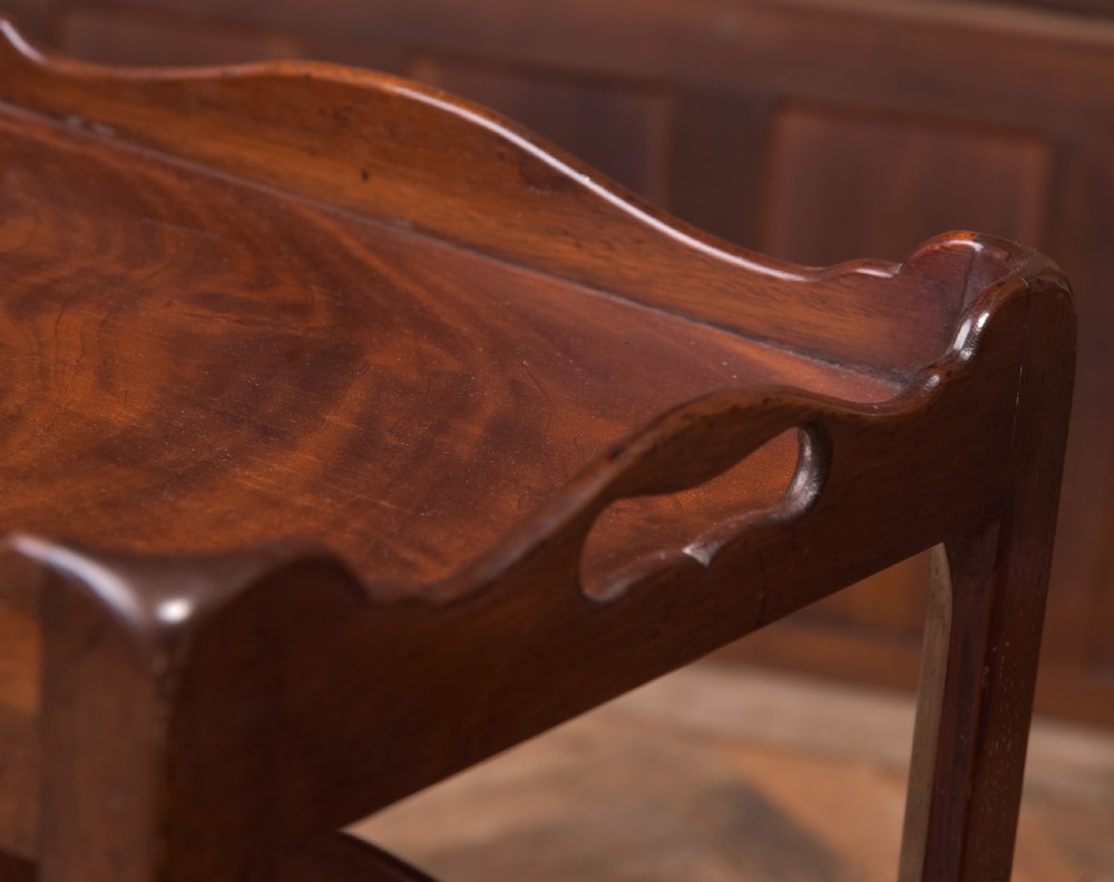 Georgian Mahogany Bedside Table View VIII