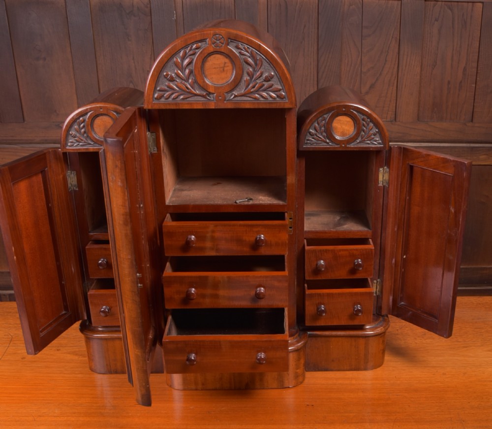 Victorian Jewellery Cabinet View X