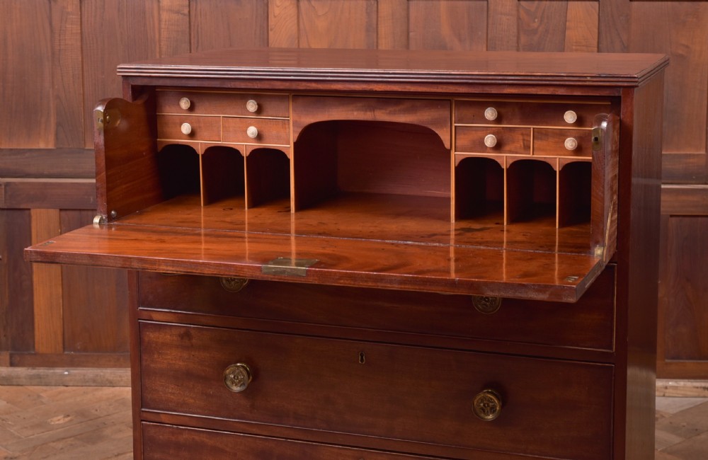 Georgian Secretaire Chest of Drawers View II