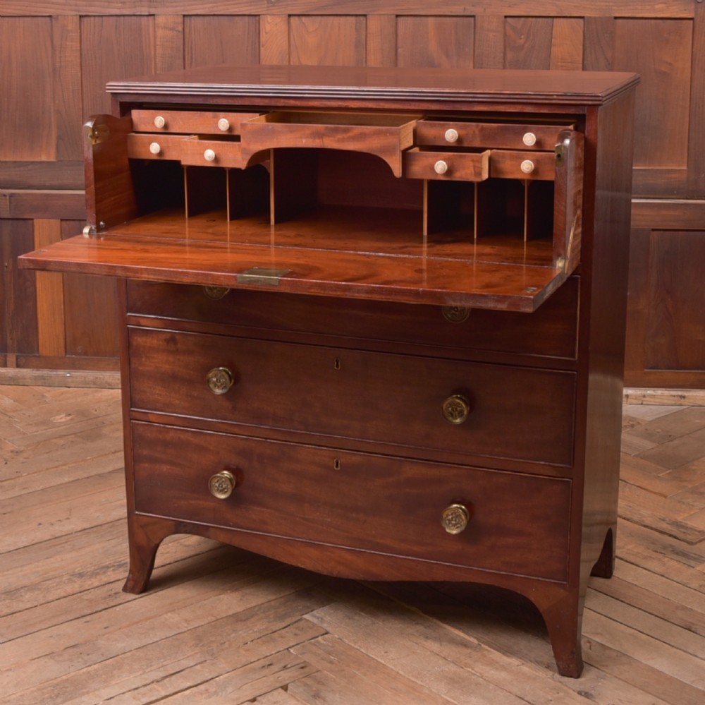 Georgian Secretaire Chest of Drawers View VI