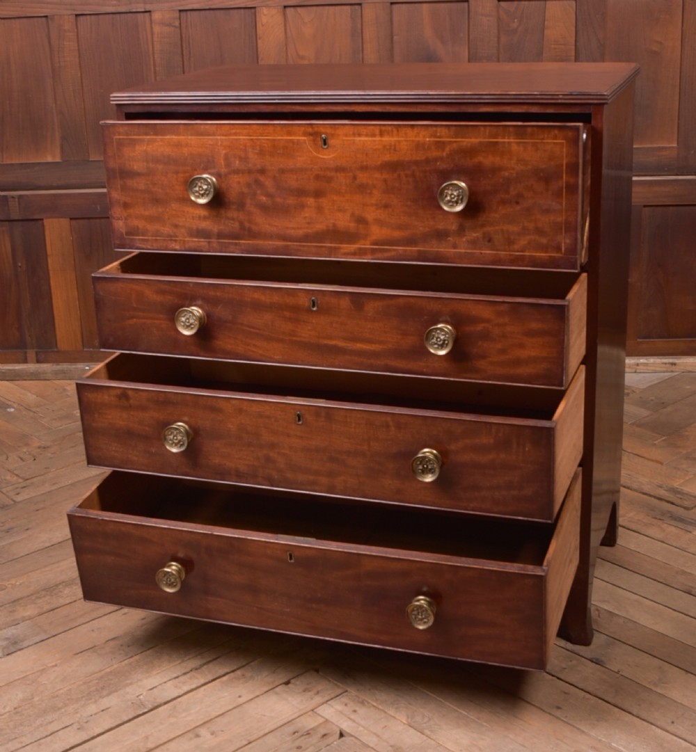 Georgian Secretaire Chest of Drawers View VII