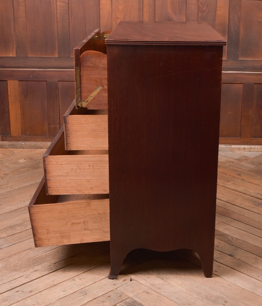 Georgian Secretaire Chest of Drawers View IX