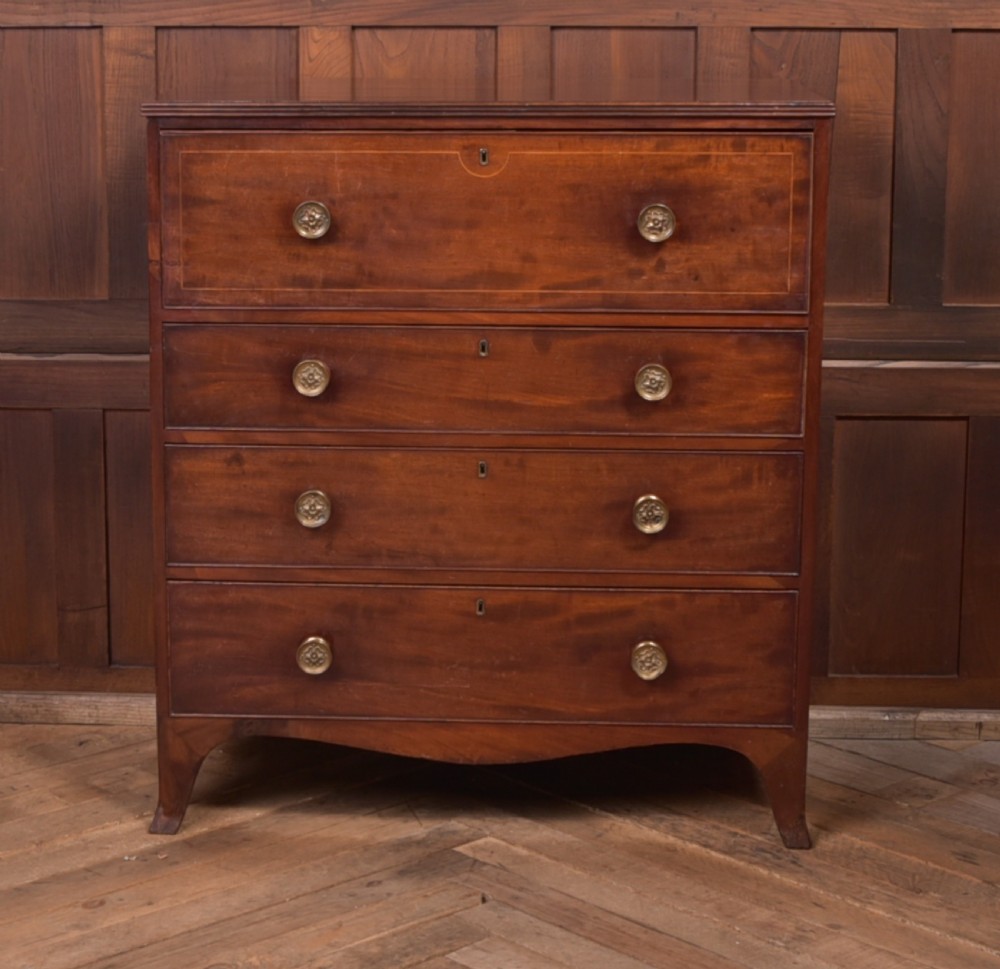 Georgian Secretaire Chest of Drawers View X