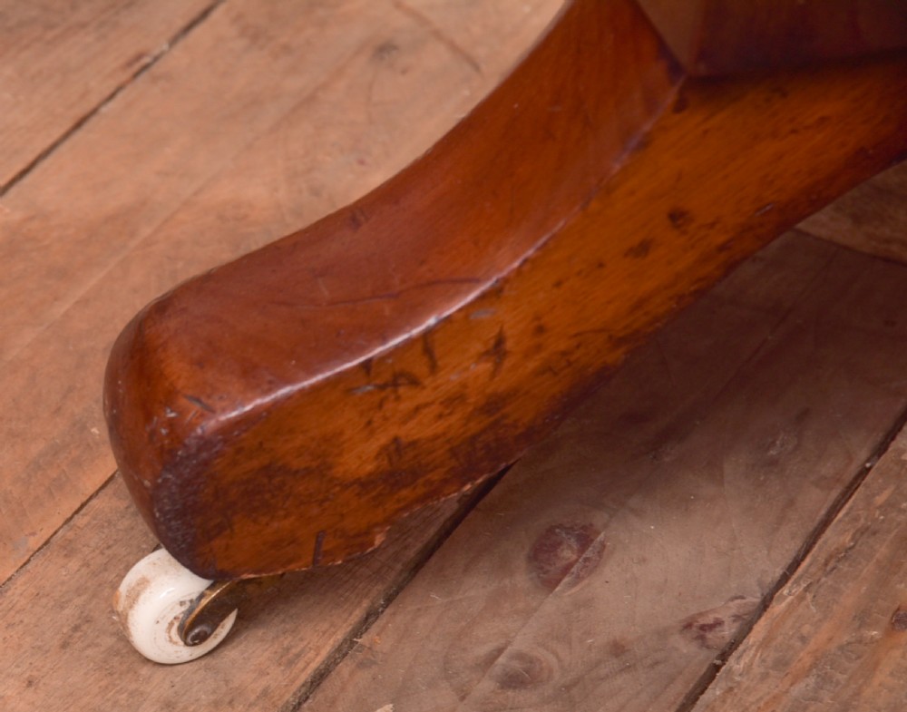 Victorian Mahogany Cheval Mirror View X