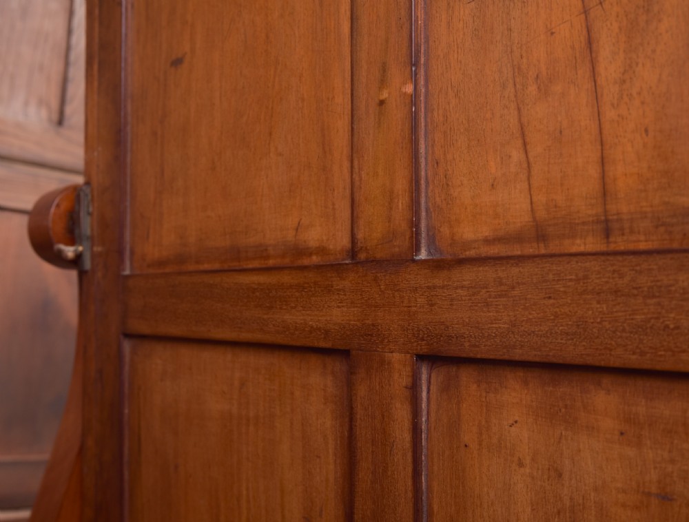 Victorian Mahogany Cheval Mirror View XII