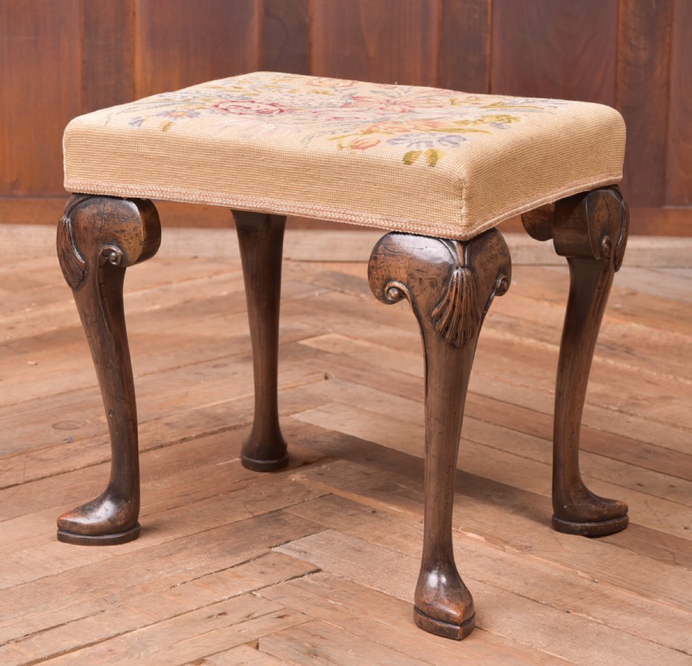 Victorian Walnut Stool