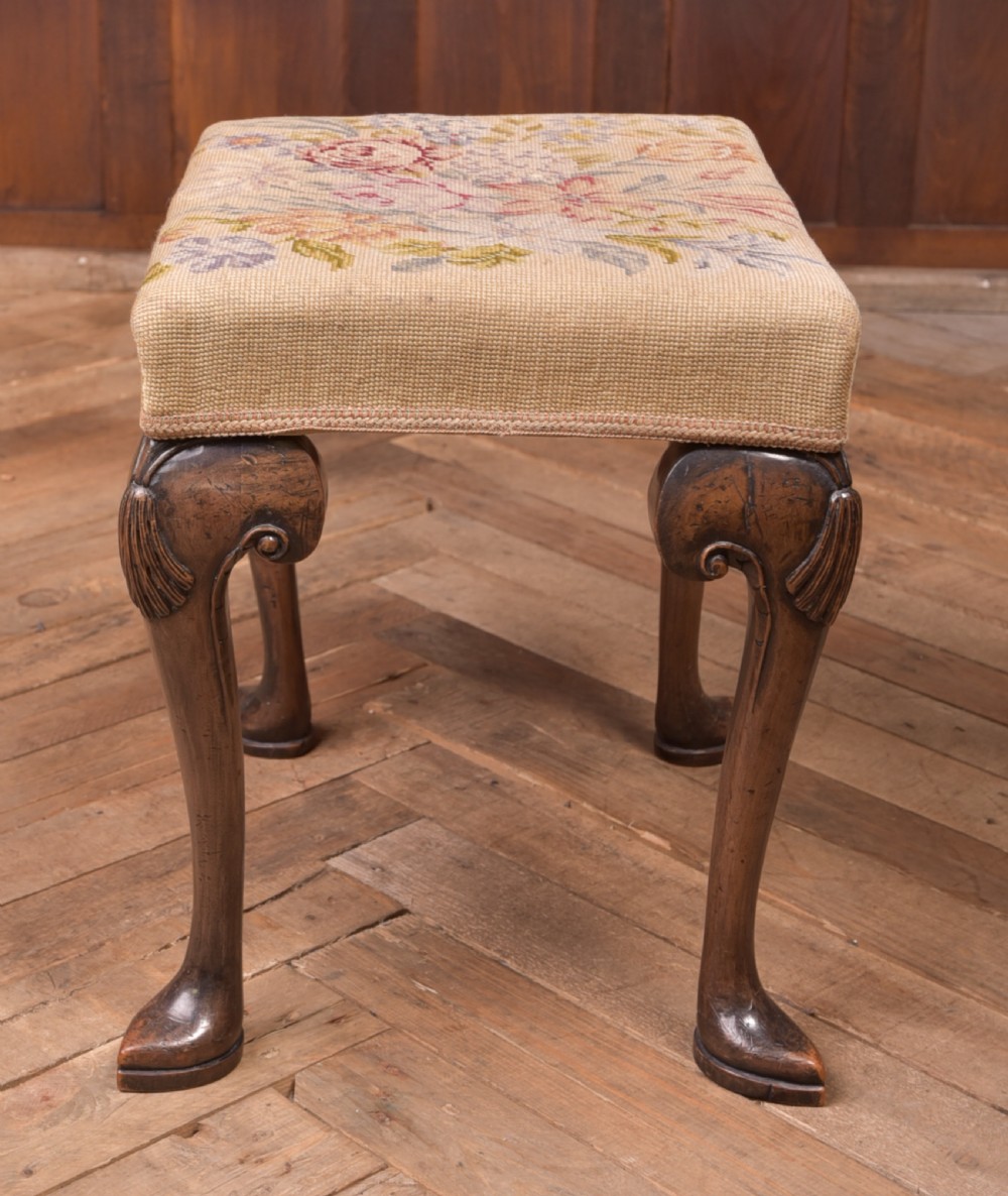 Victorian Walnut Stool View VI