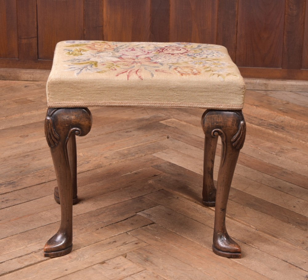Victorian Walnut Stool View VII