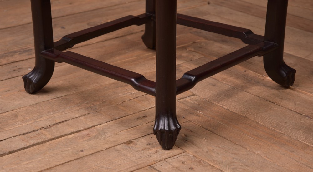 Chinese Marble top Plant Stand View III