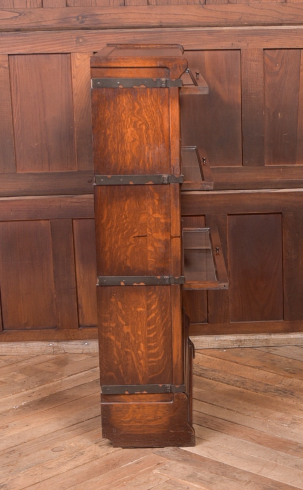 Globe Wernicke 3 Section Bookcase View IX
