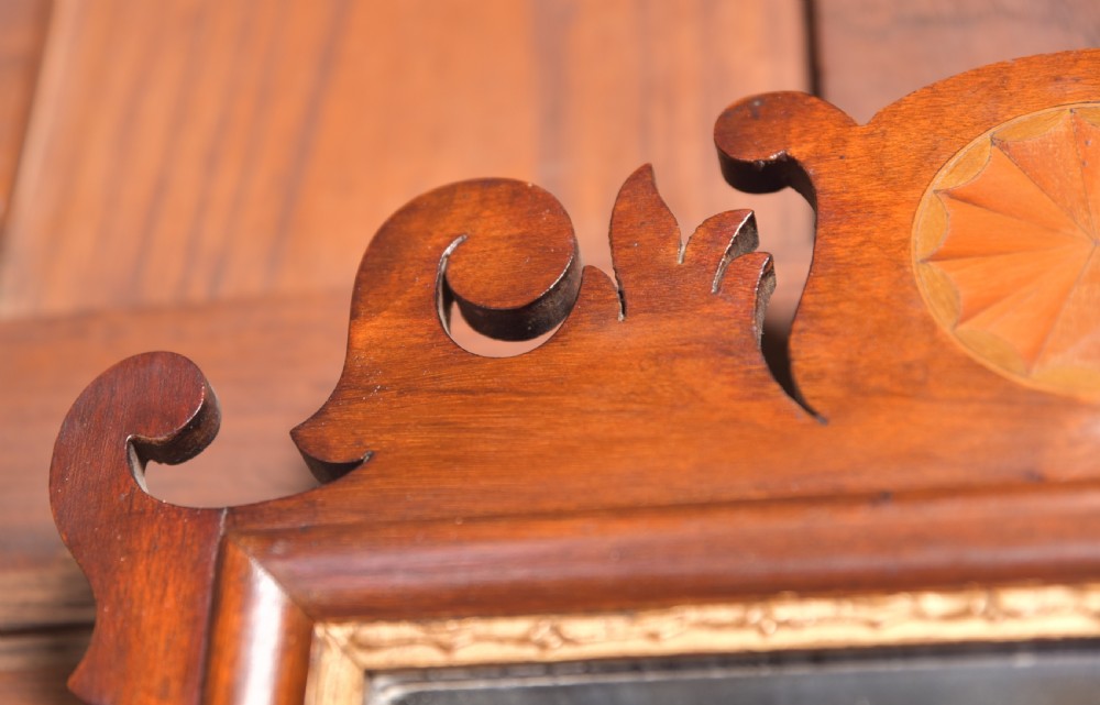 Edwardian Inlaid Wall Mirror View II