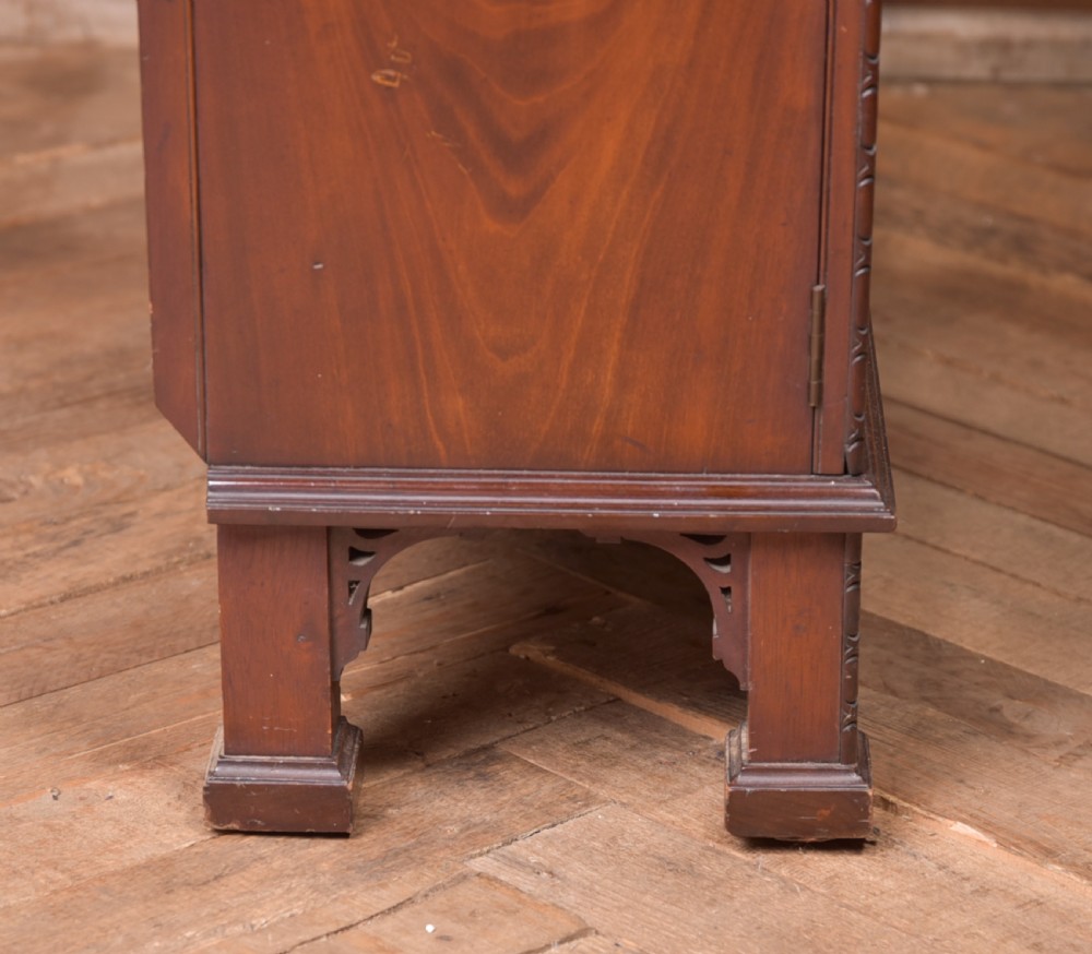Edwardian Mahogany 3 Shelf Bookcase View VIII