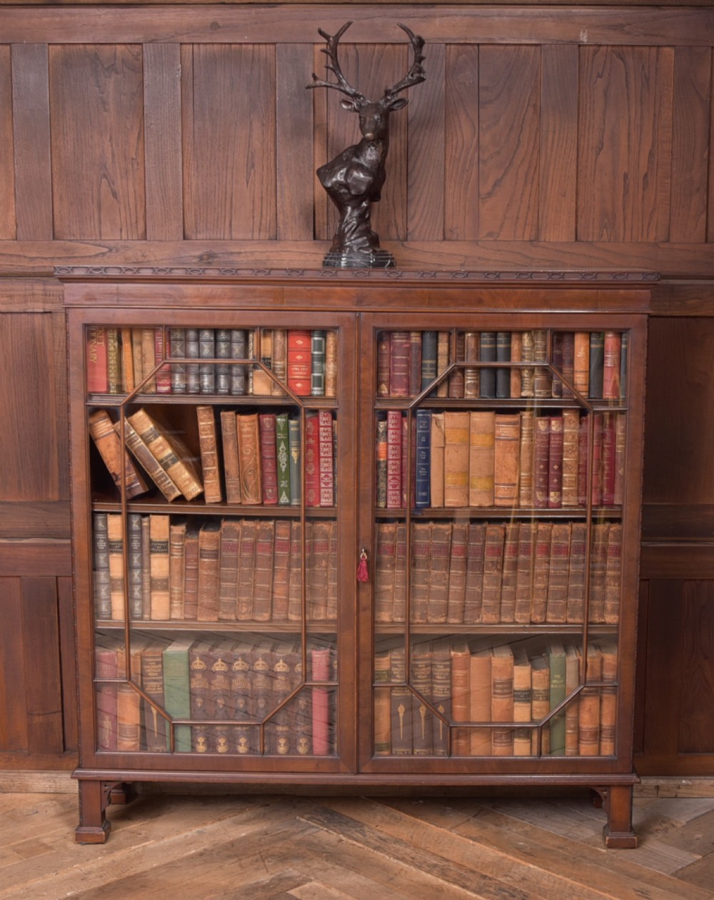 Edwardian Mahogany 3 Shelf Bookcase View XI