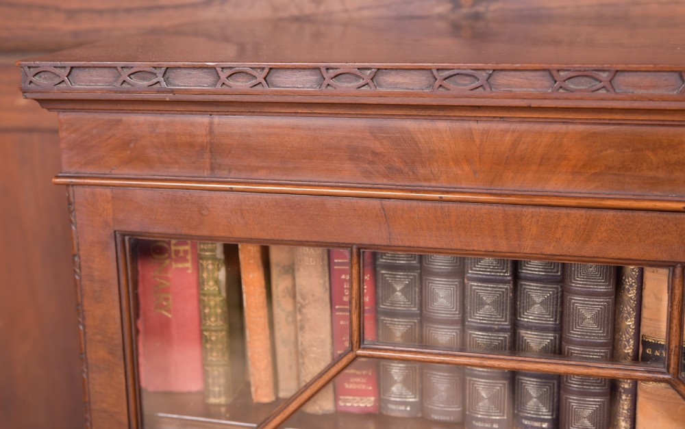 Edwardian Mahogany 3 Shelf Bookcase View XII