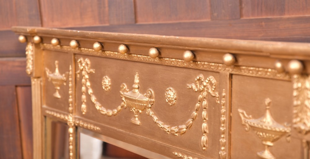 Regency Over Mantle Mirror View VIII
