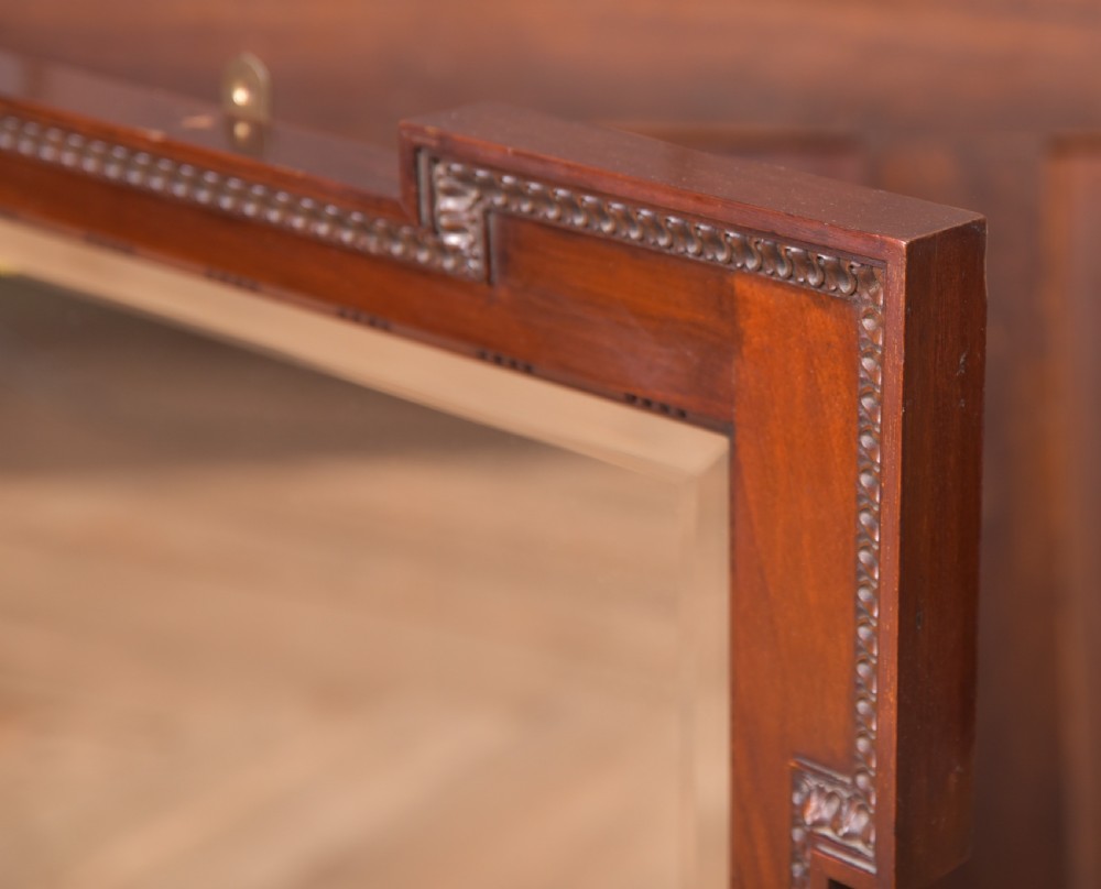 Edwardian Mahogany Mirror View II