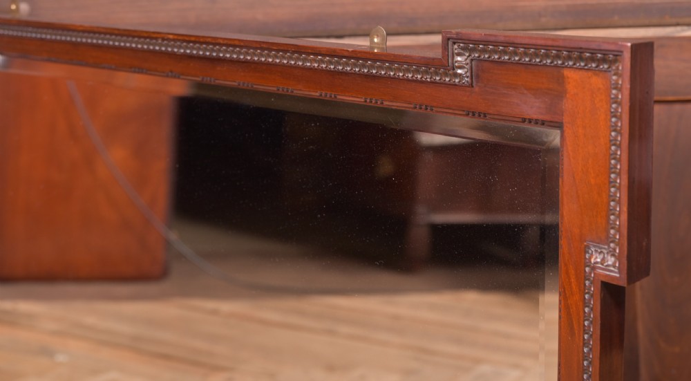 Edwardian Mahogany Mirror View VI