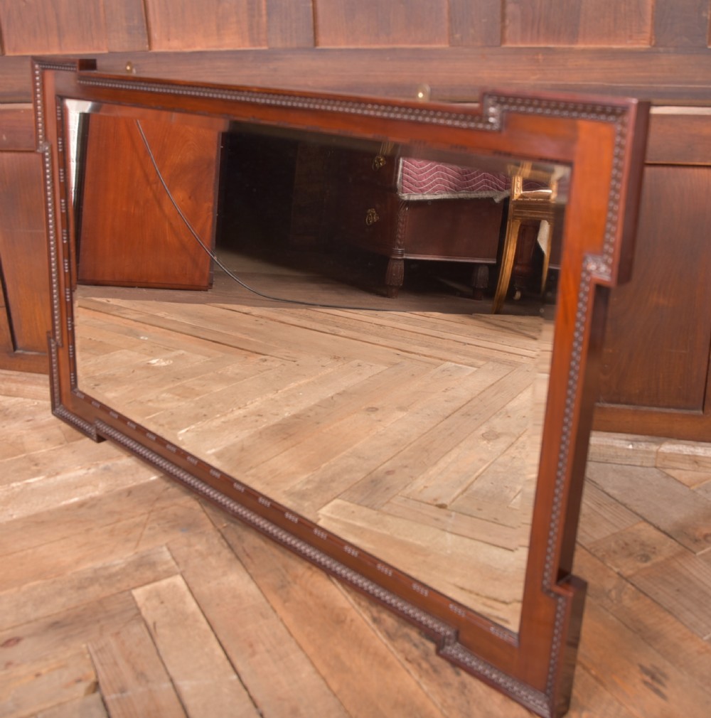 Edwardian Mahogany Mirror View VII