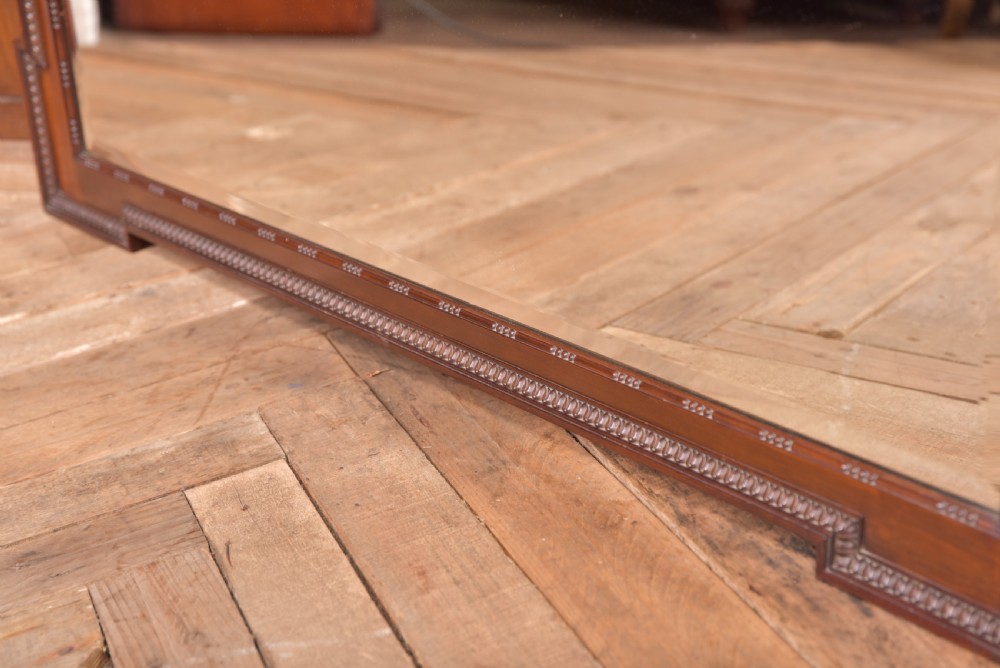Edwardian Mahogany Mirror View IX