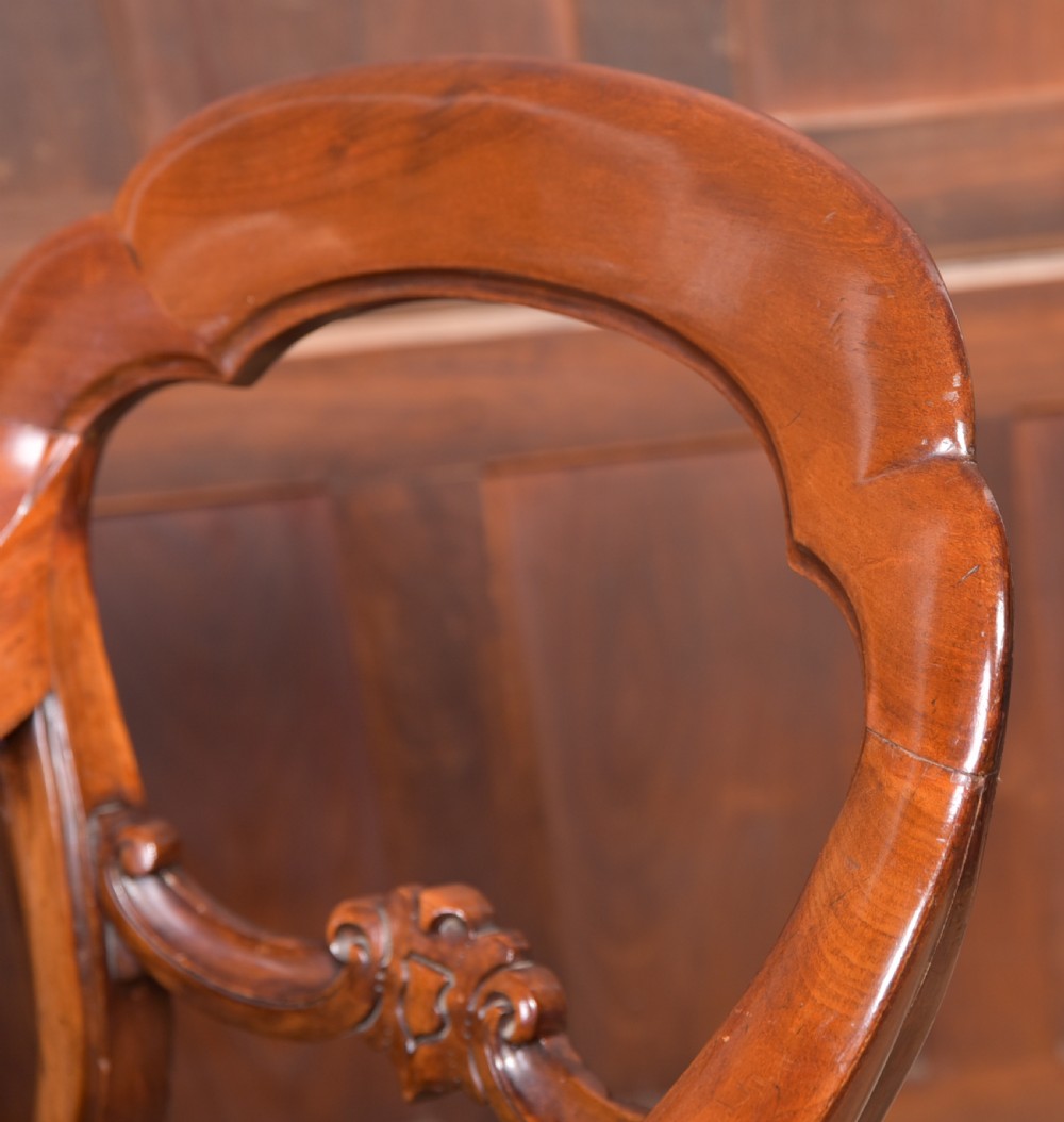 Pair of Balloon Back arm chairs View VIII