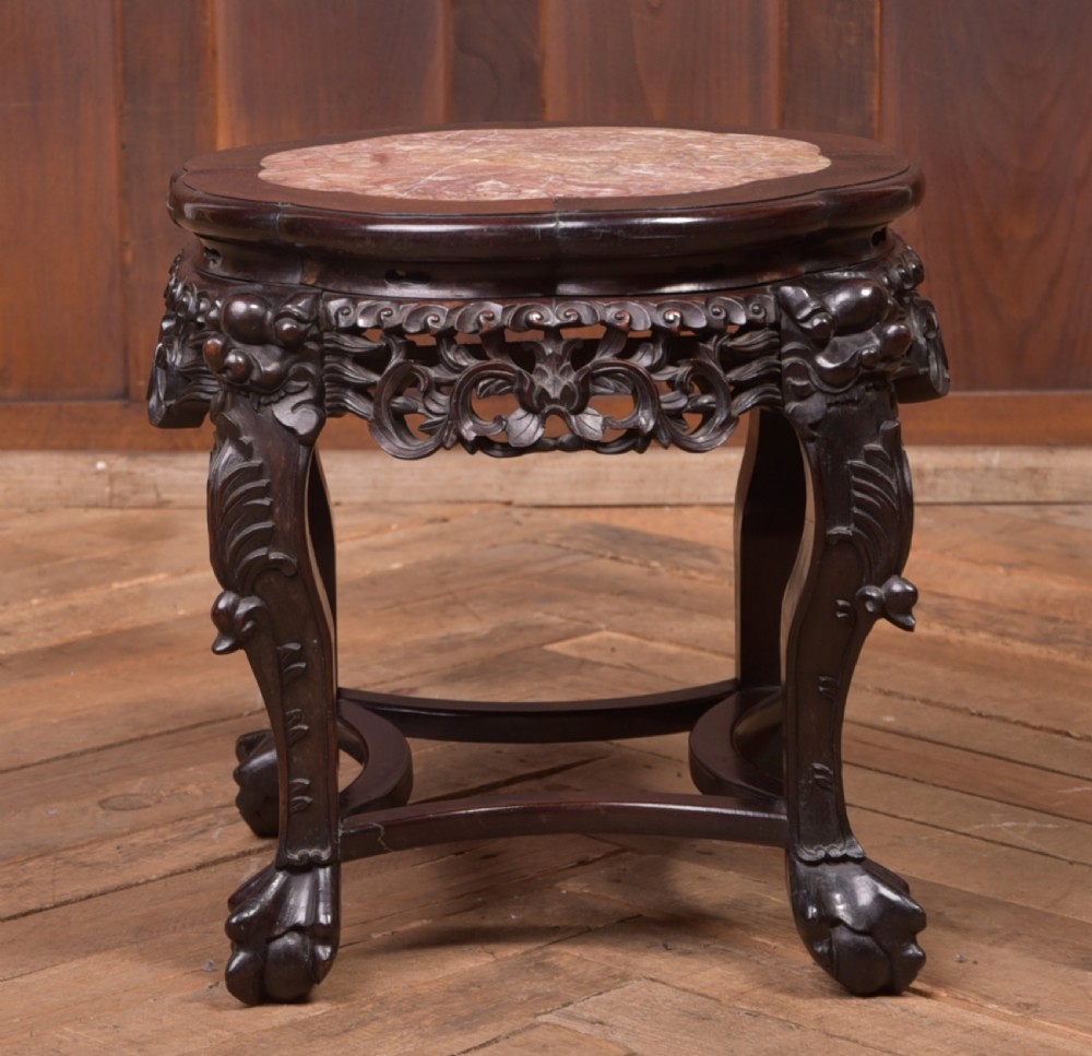 Chinese Carved Plant Stand